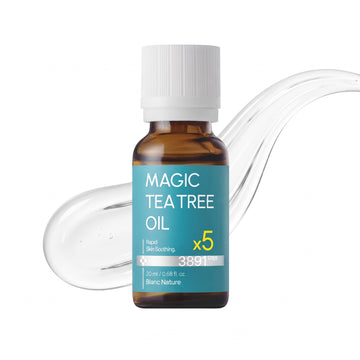 Huile d'arbre à thé magique hautement concentrée 5x Blanc Nature 20ml