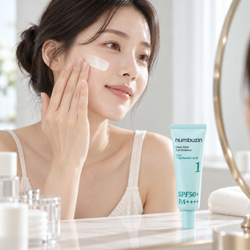numbuzin Écran solaire No.1 Clear Filter Sun Essence SPF50+ PA++++ 50ml