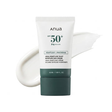 Anua Heartleaf Silky Moisture Sun Cream SPF50+ PA++++ - 50ml