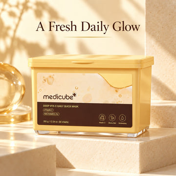 Medicube Sheet Mask Deep Vita C Daily Quick Mask 30 Sheets