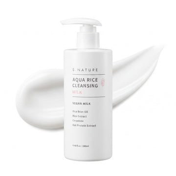 S.NATURE Lait Démaquillant Aqua Riz 280ml