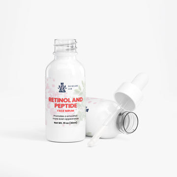Retinol and Peptide Face Serum - Skincare Lab