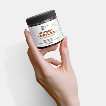 Peppermint Coffee Scrub - Skincare Lab