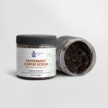 Peppermint Coffee Scrub - Skincare Lab