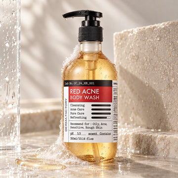 DERMA FACTORY Gel Douche Anti-Acné 300ml