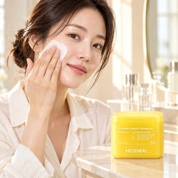 MEDIHEAL Vitamin C Bright Toning Pad 100 Pads