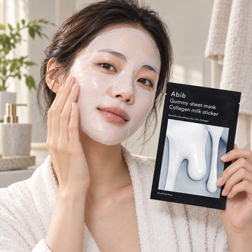 Abib Masque Tissu Gummy Collagen Milk Sticker 10 Feuilles