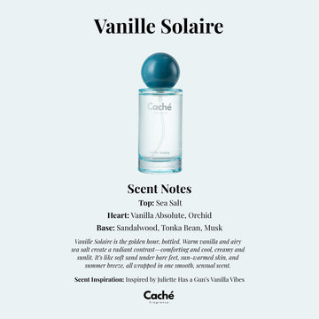 Caché Women's Fragrance - Vanille Solaire - Skincare Lab