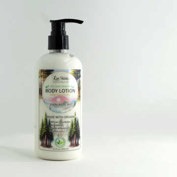Evergreen Mist Natural Body Lotion - Skincare Lab