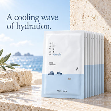 ROUND LAB 1025 Dokdo Masque en Gelée Hydratant 10 Feuilles