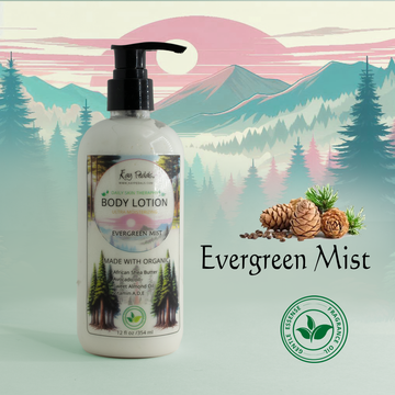 Evergreen Mist Natural Body Lotion - Skincare Lab