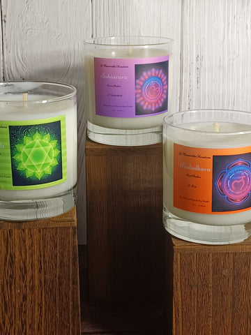 Bougie en cire de soja Chakra