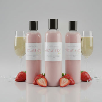 Strawberry Champagne Body Wash with Bursting Beads - Skincare Lab