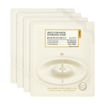 Masque Hydrogel au Riz FULLY Cera 4 Feuilles