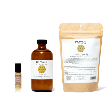 Cure Cycle Lunaire | Rituel ayurvédique pour soulager les crampes et soutenir le cycle menstruel
