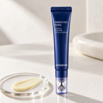 Sérum Innisfree Green Tea PDRN Bounce Booster Yeux & Lèvres 15ml