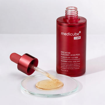 MEDICUBE Red Acne Succinic Acid Peel Serum 40g