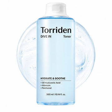 Torriden DIVE IN Toner - Low Molecular Hyaluronic Acid Toner 300ml