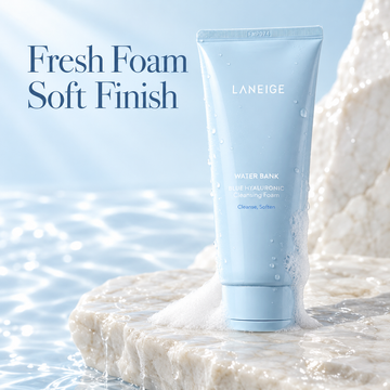 Laneige Water Bank Cleansing Foam - Hydrating Cleanser 150g