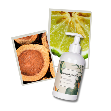 Lotion pour les mains et le corps Bergamote, Cèdre et Bois de Saint
