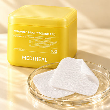 MEDIHEAL Vitamin C Bright Toning Pad 100 Pads