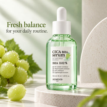 SKINFOOD Sérum Cica BHA Raisin Muscat Brillant 50ml