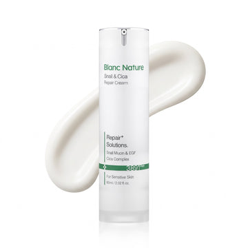 Crème hydratante à la bave d'escargot Blanc Nature 60 ml