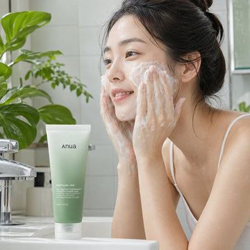 Anua Cleansing Foam: Heartleaf Quercetinol™ Pore Deep Cleansing Foam 150ml
