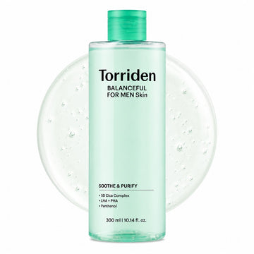 Cica Toner - Torriden BALANCEFUL For Men Cica Clearing Skin 300ml