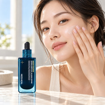 MEDIHEAL Ampoule Derma au Madécassoside, soin réparateur anti-imperfections 50 ml