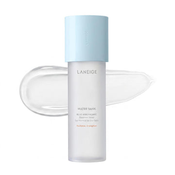 Toner Laneige Water Bank - Essence à l'acide hyaluronique bleu pour peaux normales à sèches