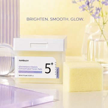 numbuzin No.5 Toner Pads Glutathione Vitamin Concentrated 70 Pads