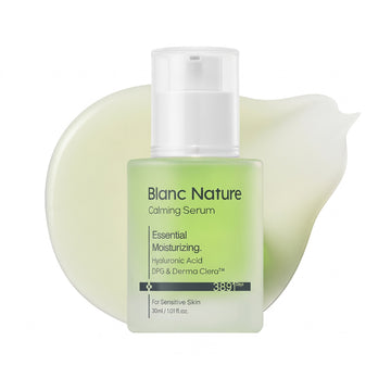 Sérum Cica apaisant pour la barrière cutanée Blanc Nature au panthénol 3 % 30 ml