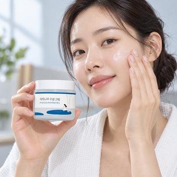 Crème hydratante à la sève de bouleau Round Lab 80ml - Hydrate et nourrit