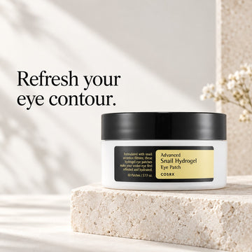 COSRX Patchs contour des yeux Hydrogel à la bave d'escargot Advanced Snail 60 patchs