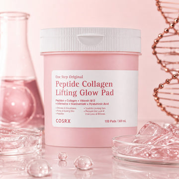 COSRX Disques Éclat Lifting au Collagène et aux Peptides One Step 100 disques