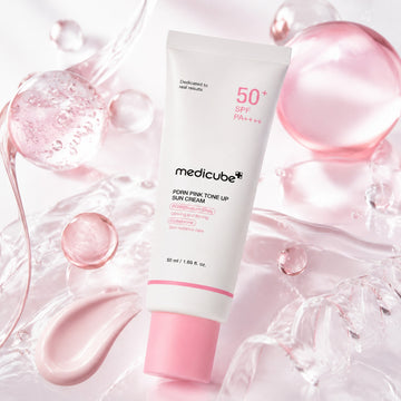 Crème solaire tonifiante Medicube PDRN Pink 50 ml