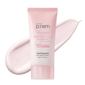 make p:rem Soothing Pink Tone Up Crème Solaire 50ml