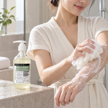 Gel Douche à la Niacinamide - DERMA FACTORY Gel Douche Niacinamide 10% 300ml