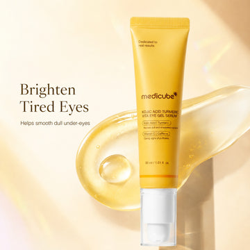 medicube Sérum Gel Contour des Yeux Curcuma et Acide Kojique Vita 30ml
