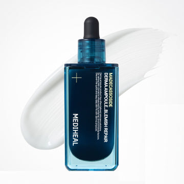 MEDIHEAL Ampoule Derma au Madécassoside, soin réparateur anti-imperfections 50 ml