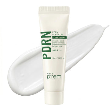 make p:rem Lait Nettoyant à l'Argile PDRN et à l'Argile pour les Pores 30ml