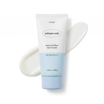 Crème Solaire Minérale ETUDE Sebum Soak 80g