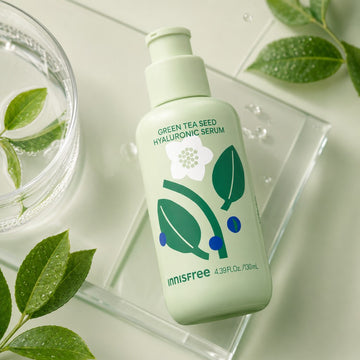 Sérum Hyaluronique Aux Graines De Thé Vert Innisfree Édition Maki Toy 130 ml