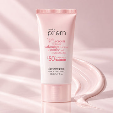 make p:rem Soothing Pink Tone Up Crème Solaire 50ml
