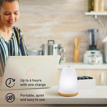 Aromatherapy 2 in 1 USB Diffuser & Essential Oil Set - Skincare Lab