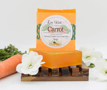 Carrot Natural Crafted Bar Soap 4.5oz