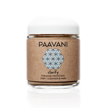Nettoyant & Masque Clarifiant | Grains nettoyants ayurvédiques pour les peaux sujettes aux imperfections