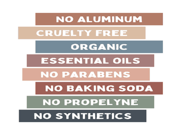 Organic Deodorant with Bulgarian Rose Fragrance