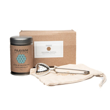 Your Herbal Tea Ritual | Organic Loose-Leaf Tea & Heart Infuser - Skincare Lab